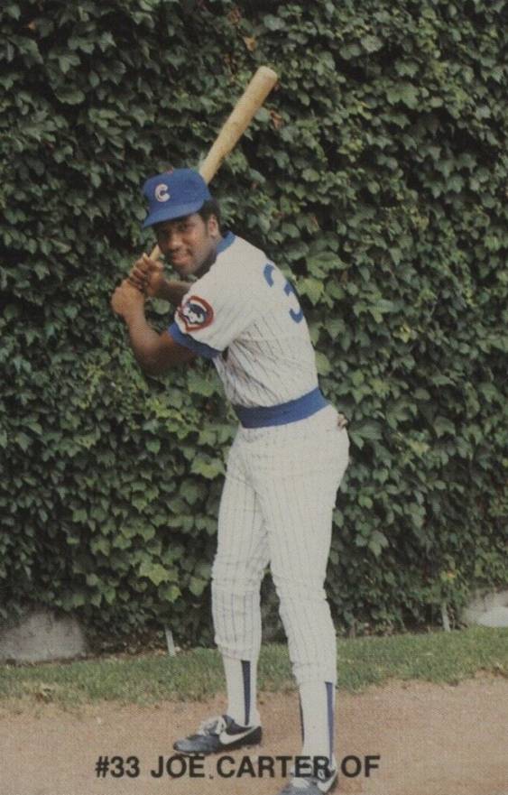 1983 Thorn Apple Valley Cubs Joe Carter #33 Baseball Card