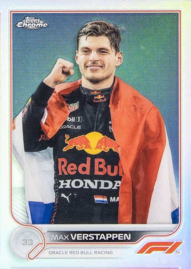 2022 Topps Chrome Formula 1 Max Verstappen #1 Other Sports Card