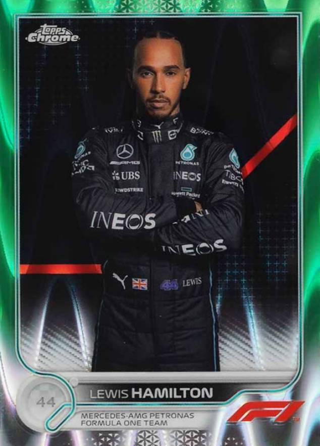 2022 Topps Chrome Formula 1 Lewis Hamilton #5 Other Sports Card