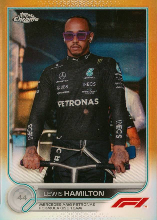 2022 Topps Chrome Formula 1 Lewis Hamilton #8 Other Sports Card