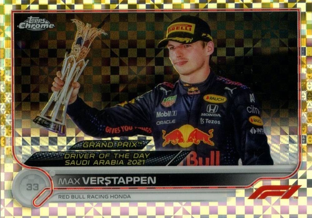2022 Topps Chrome Formula 1 Max Verstappen #192 Other Sports Card