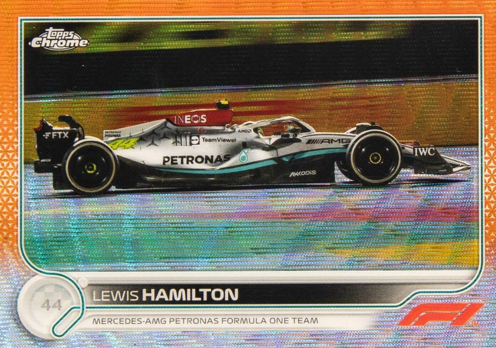 2022 Topps Chrome Formula 1 Lewis Hamilton #111 Other Sports Card