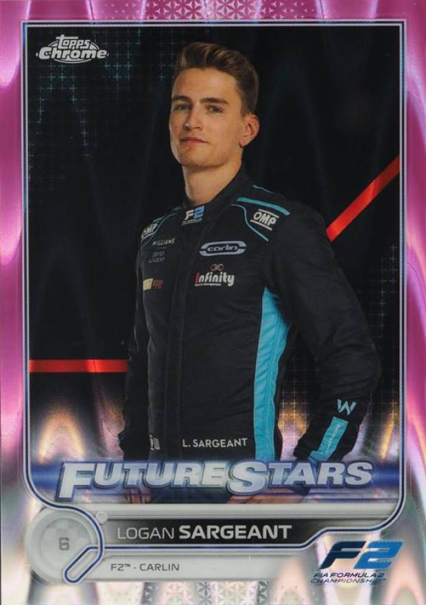 2022 Topps Chrome Formula 1 Logan Sargeant #82 Other Sports Card