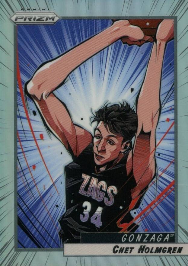 2022 Panini Prizm Draft Picks Manga Chet Holmgren #MANCH Basketball Card