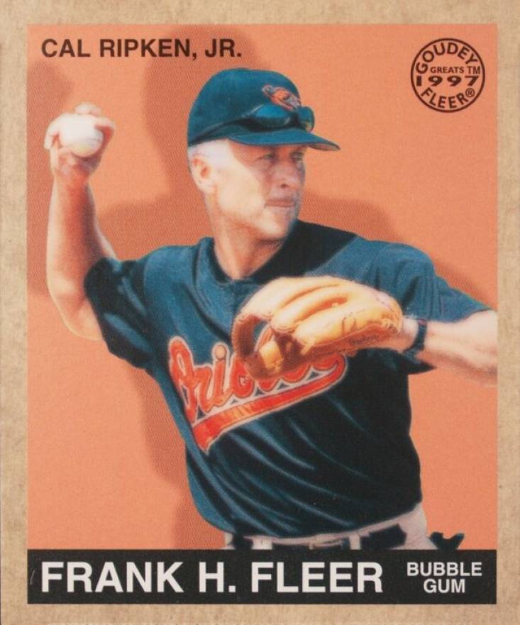 1997 Fleer Goudey Greats Cal Ripken Jr. #11 Baseball Card