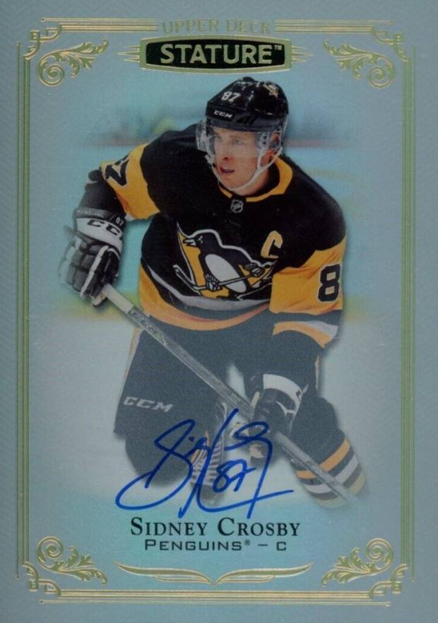 2020 Upper Deck Stature Update Sidney Crosby #50 Hockey Card