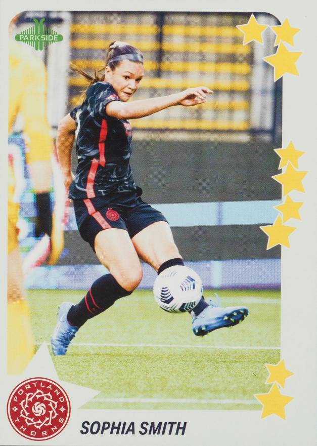 2021 Parkside NWSL Premier Edition Stars Sophia Smith #60 Soccer Card