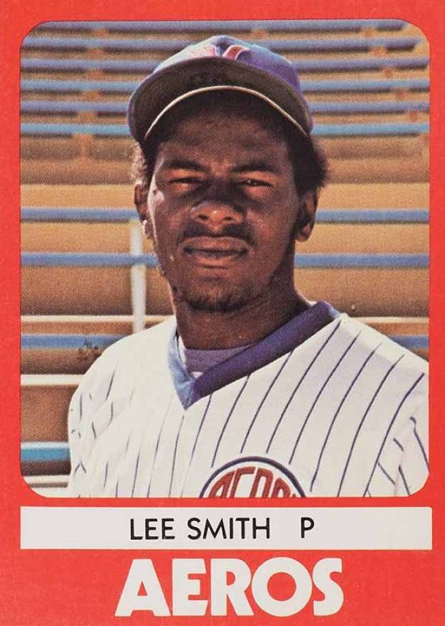 1980 TCMA Wichita Aeros Lee Smith #12 Baseball Card