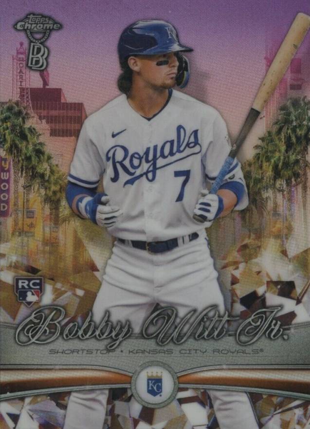 2022 Topps Chrome Ben Baller Ridin' Low Bobby Witt Jr. #RL-2 Baseball Card