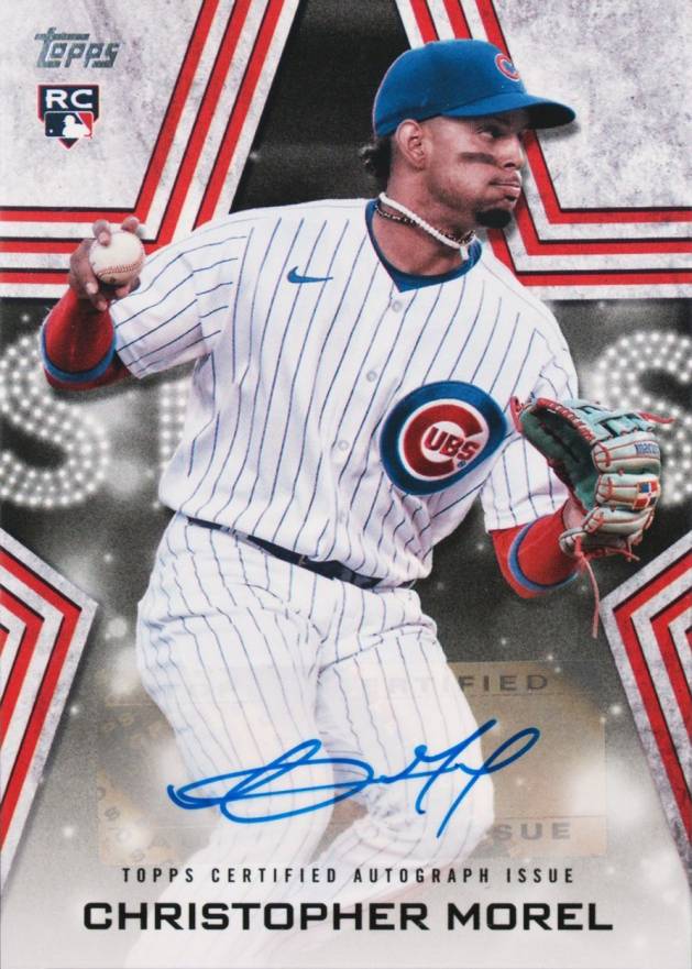 2023 Topps Baseball Stars Autographs Christopher Morel #BSACMO Baseball Card