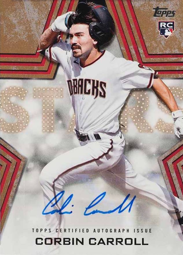 2023 Topps Baseball Stars Autographs Corbin Carroll #BSACC Baseball Card