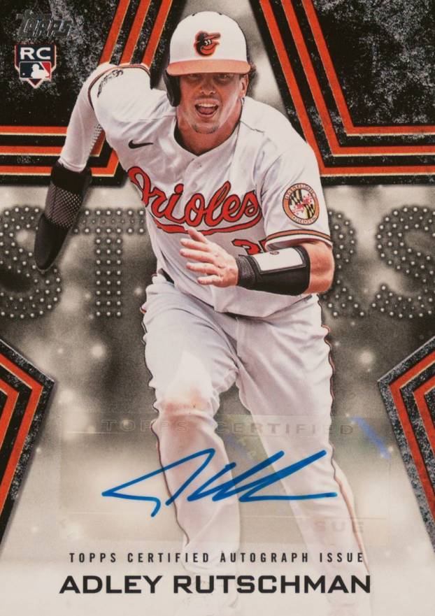 2023 Topps Baseball Stars Autographs Adley Rutschman #BSAARU Baseball Card