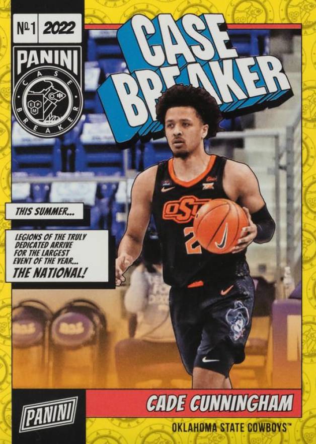 2022 Panini the National Case Breaker Cade Cunningham #CB28 Basketball Card