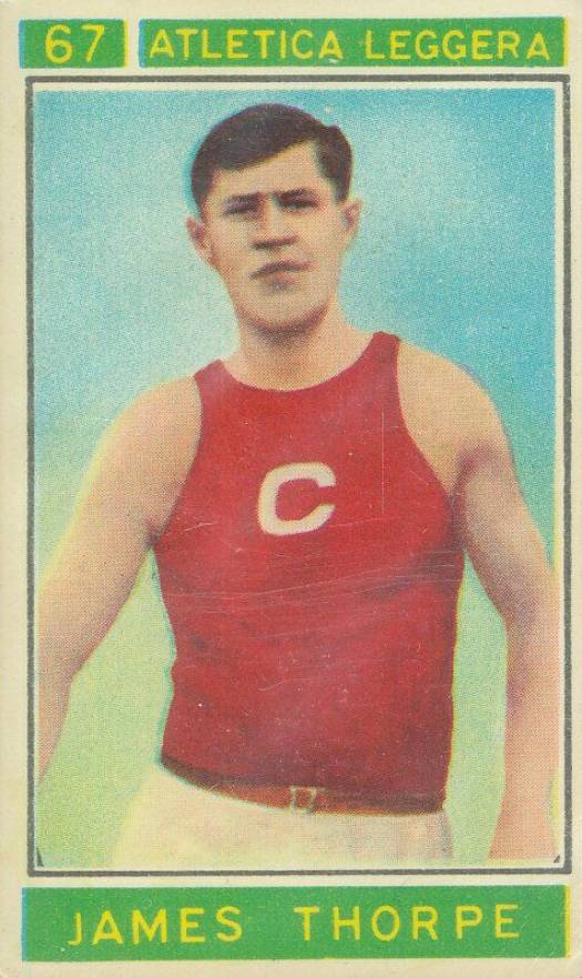 1967 Panini Campioni Dello Sport Jim Thorpe #67 Other Sports Card