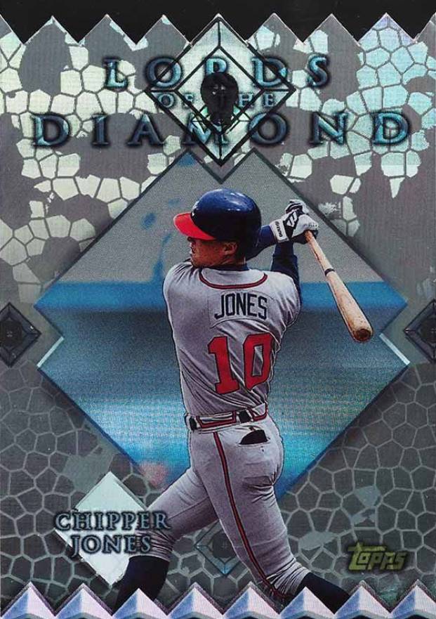 1999 Topps Lord of the Diamond Chipper Jones #LD2 Baseball Card