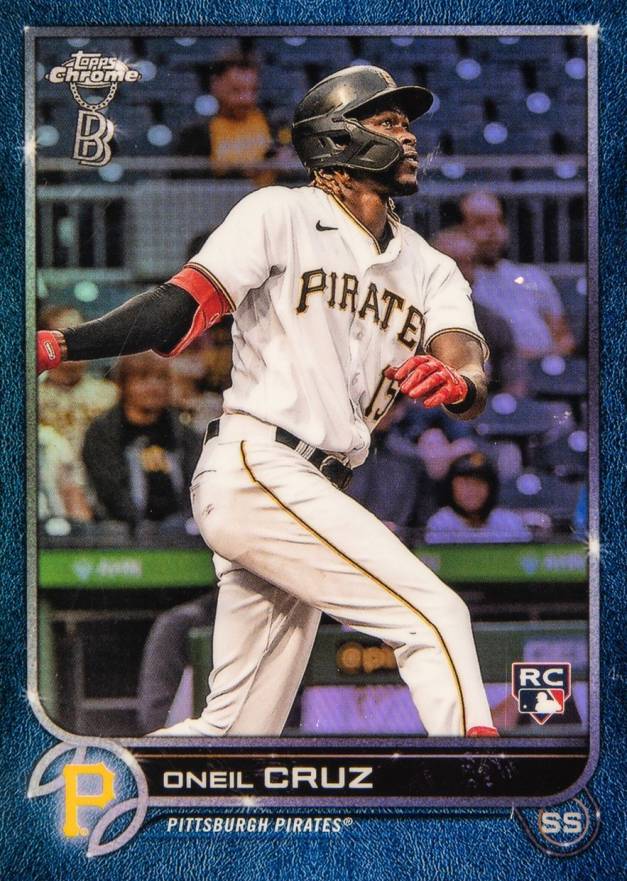 2022 Topps Chrome Ben Baller Oneil Cruz #128 Baseball Card