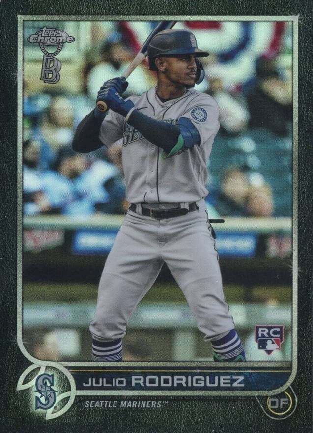 2022 Topps Chrome Ben Baller Julio Rodriguez #222 Baseball Card