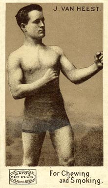 1890 Mayo Cut Plug Boxing J. Van Heest # Other Sports Card