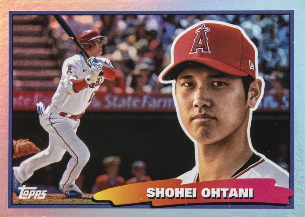 2022 Topps Archives 1988 Topps Big Foil Shohei Ohtani #88BF2 Baseball Card