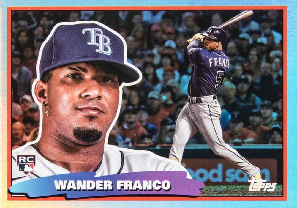 2022 Topps Archives 1988 Topps Big Foil Wander Franco #88BF25 Baseball Card