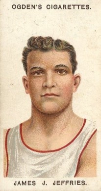 1908 Ogden's LTD. Pugilists & Wrestlers James J. Jeffries #24 Other Sports Card