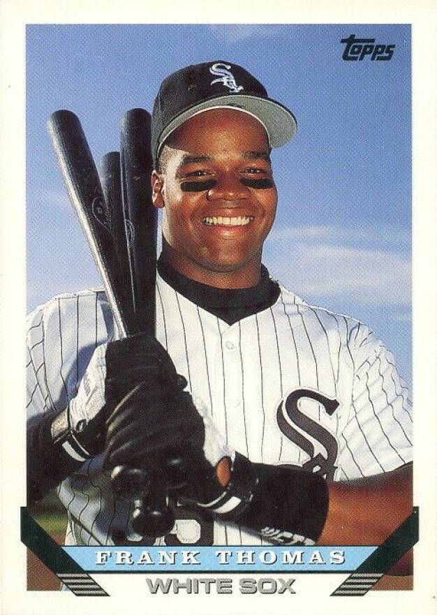 1993 Topps Pre-Production Frank Thomas #150 Baseball Card