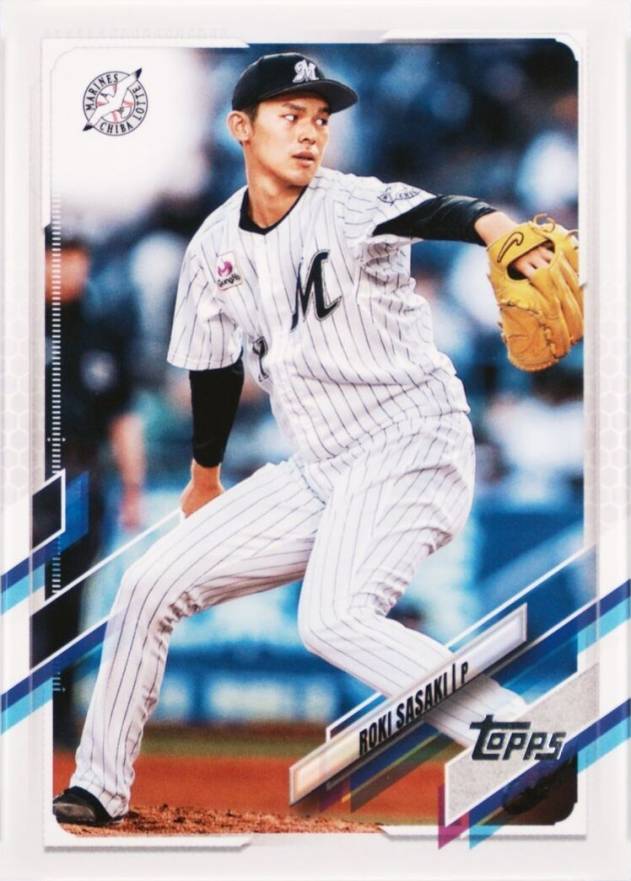 2021 Topps NPB Roki Sasaki #112 Baseball Card