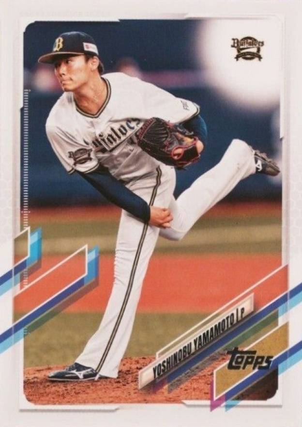 2021 Topps NPB Yoshinobu Yamamoto #128 Baseball Card