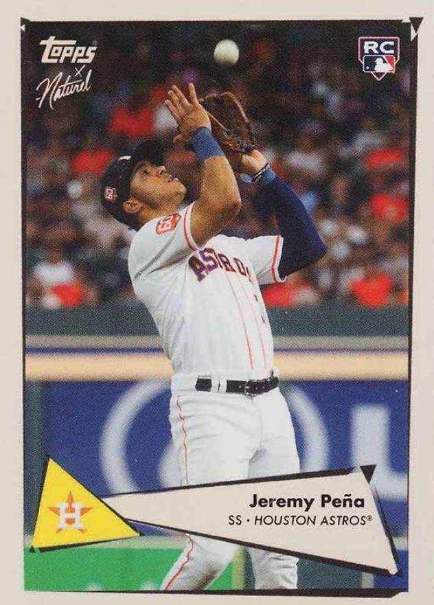 2022 Topps X Naturel 1952 Jeremy Pena #5 Baseball Card