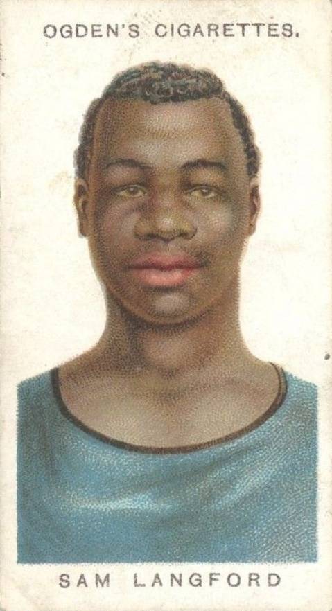 1909 Ogden's LTD. Pugilists & Wrestlers Sam Langford #73 Other Sports Card