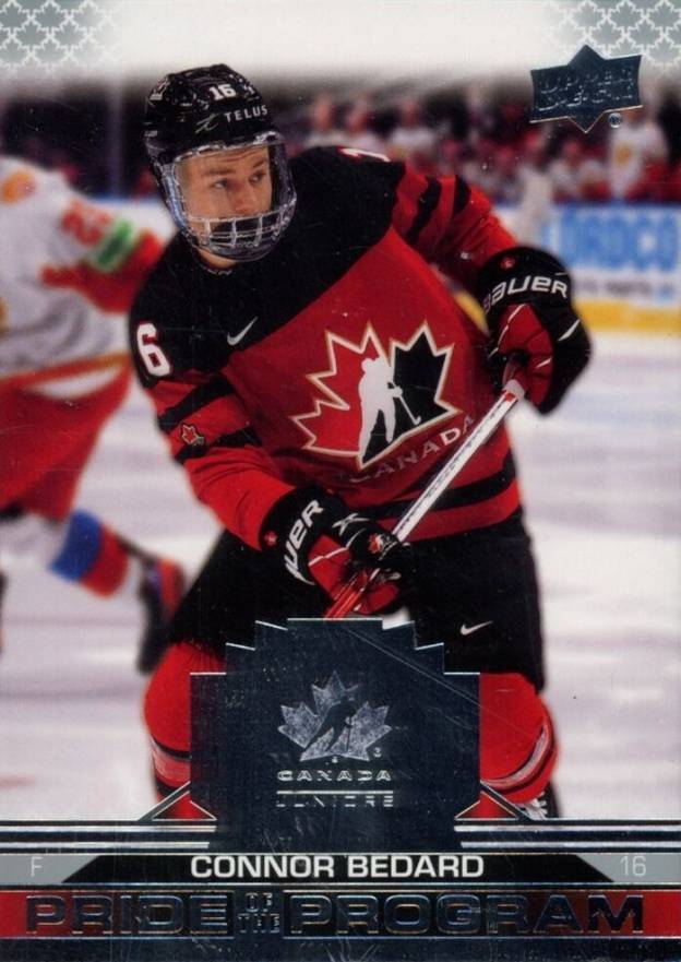 2022 Upper Deck Team Canada Juniors Connor Bedard #78 Hockey Card