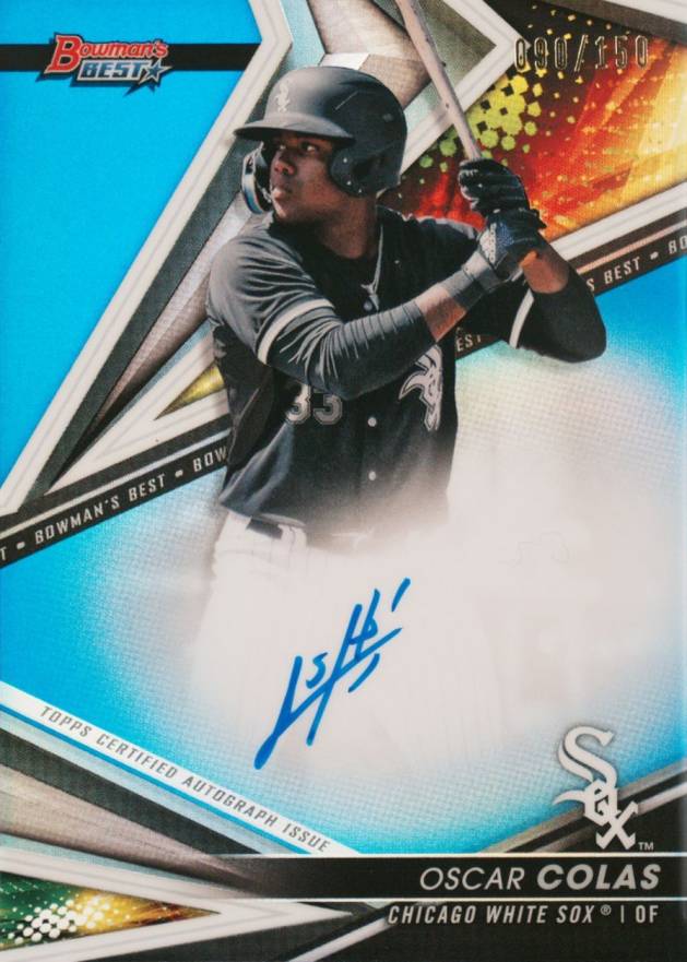 2022 Bowman's Best Best of 2022 Autographs Oscar Colas #B22OC Baseball Card