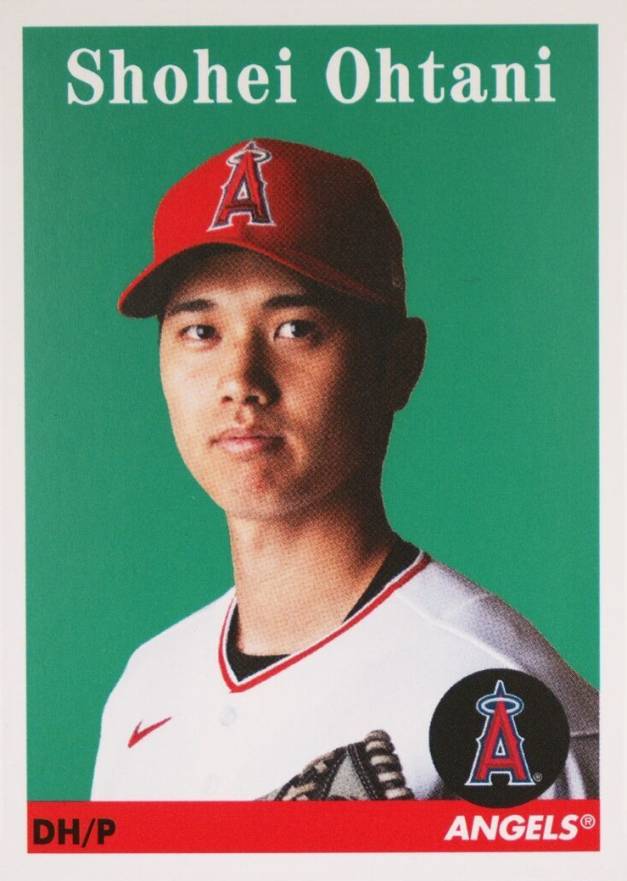 2023 Topps Throwback Thursday Shohei Ohtani #5 Baseball Card