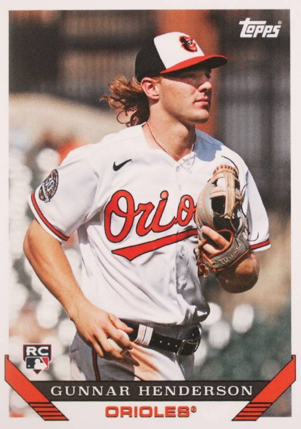 2023 Topps Throwback Thursday Gunnar Henderson #32 Baseball Card