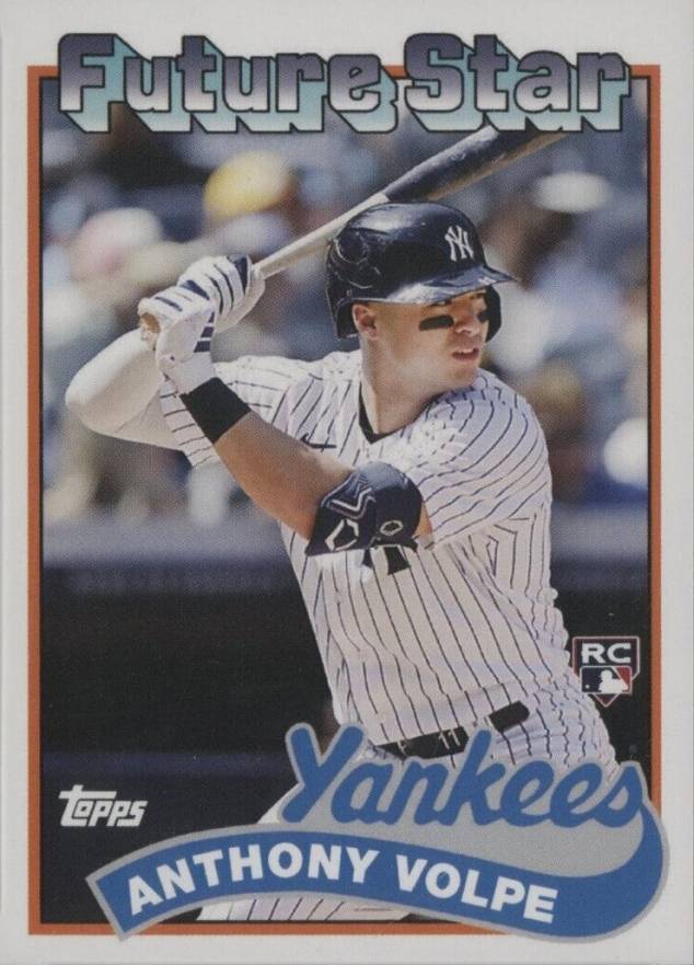 2023 Topps Throwback Thursday Anthony Volpe #106 Baseball Card