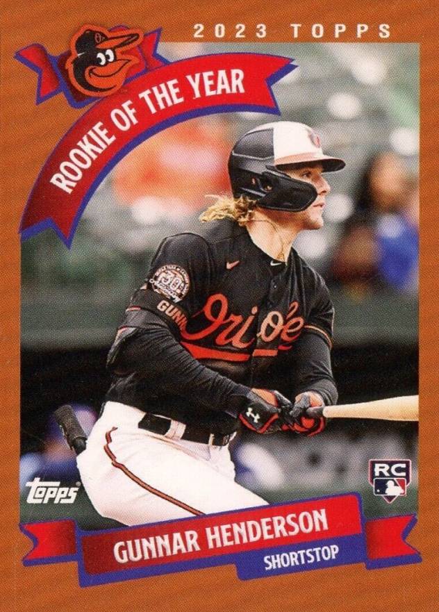 2023 Topps Throwback Thursday Gunnar Henderson #139 Baseball Card