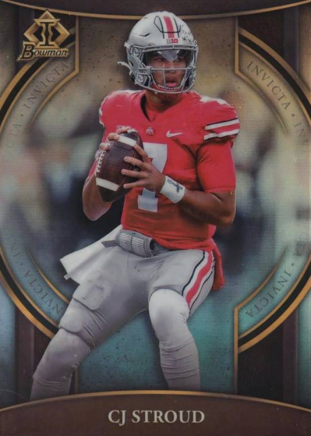 2022 Bowman University Bowman Invicta CJ Stroud #BI2 Football Card