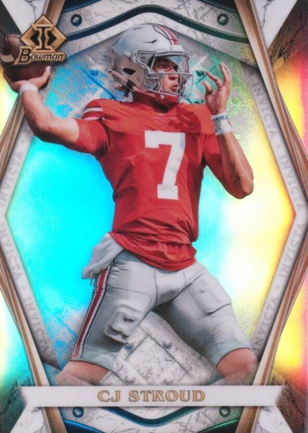 2021 Bowman University Bowman Invicta CJ Stroud #BI2 Football Card