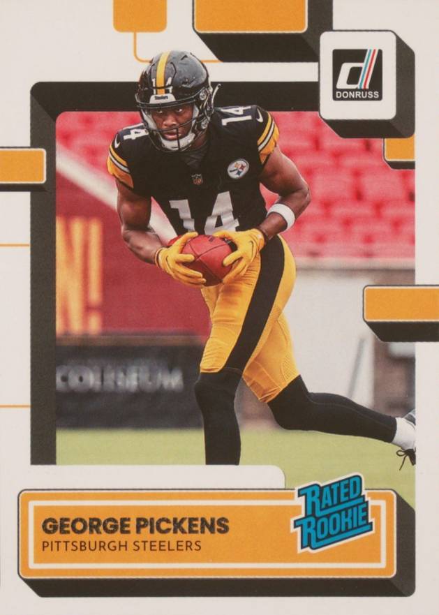 2022 Panini Donruss George Pickens #323 Football Card