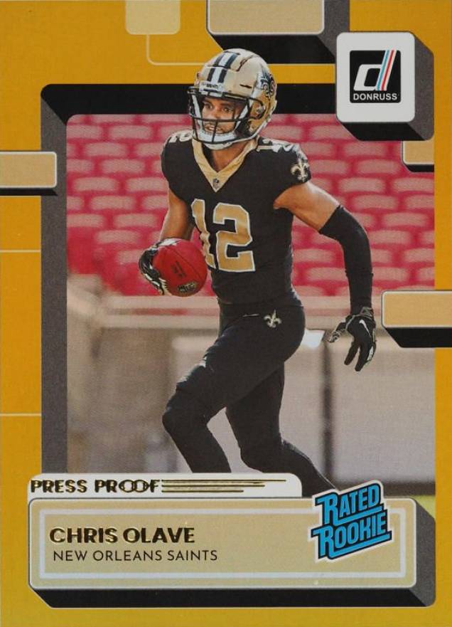 2022 Panini Donruss Chris Olave #309 Football Card