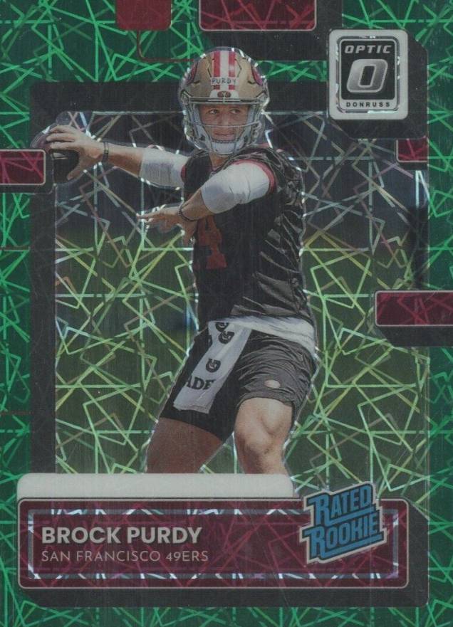 2022 Panini Donruss Brock Purdy #P374 Football Card