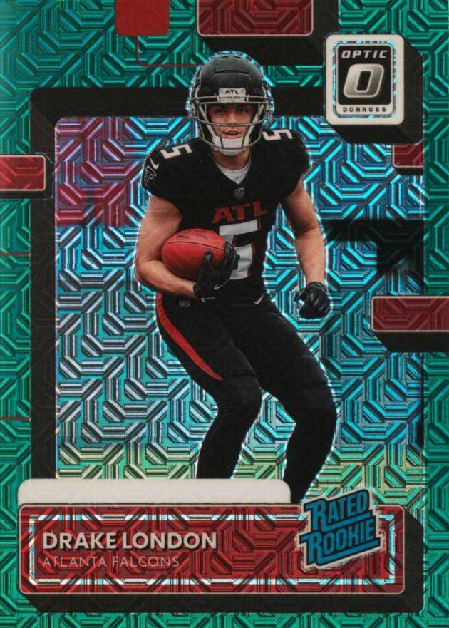 2022 Panini Donruss Drake London #P307 Football Card