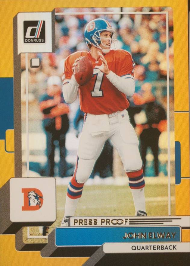 2022 Panini Donruss John Elway #267 Football Card