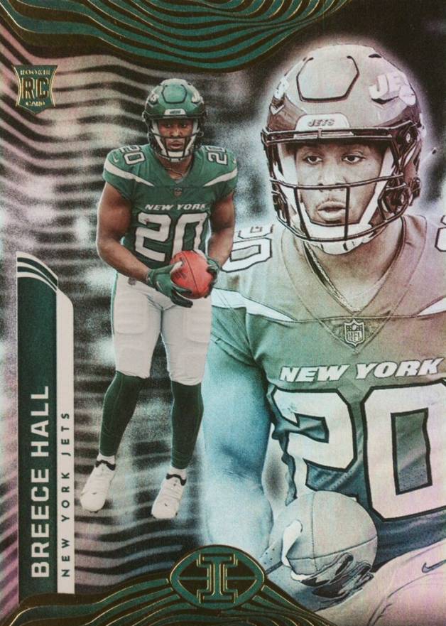 2022 Panini Illusions Breece Hall #75 Football Card