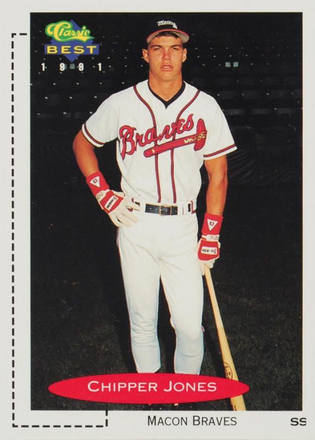 1991 Classic Best Chipper Jones #268 Baseball Card