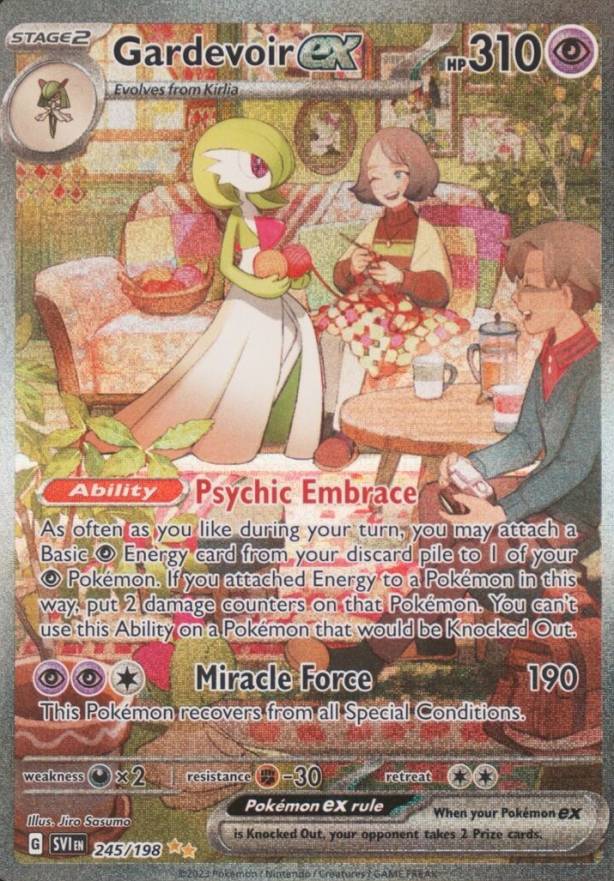 2023 Pokemon SVI EN-Scarlet & Violet Gardevoir EX #245 TCG Card