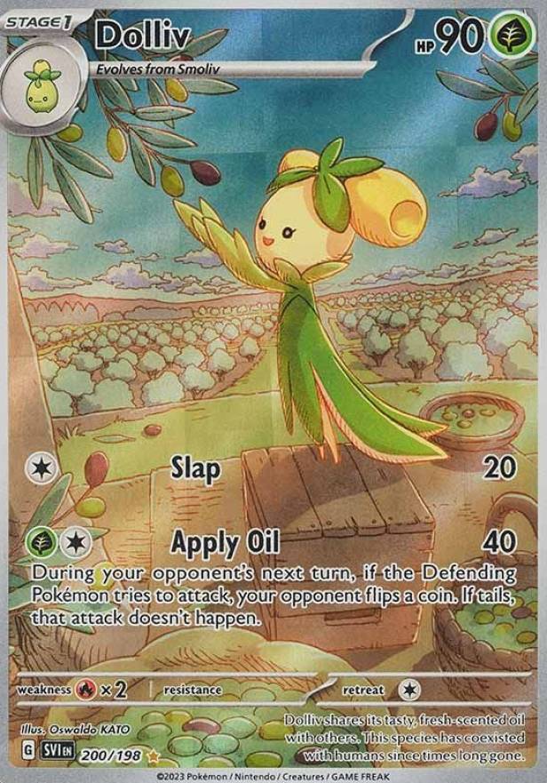 2023 Pokemon SVI EN-Scarlet & Violet Dolliv #200 TCG Card