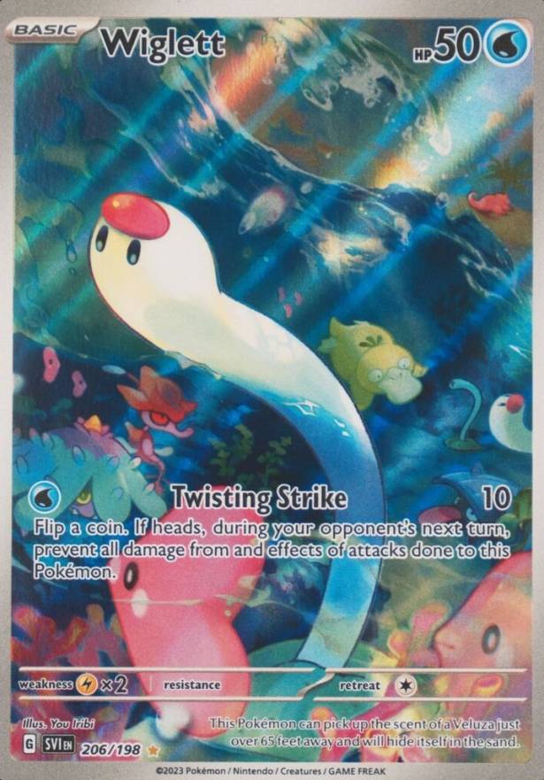 2023 Pokemon SVI EN-Scarlet & Violet Wiglett #206 TCG Card