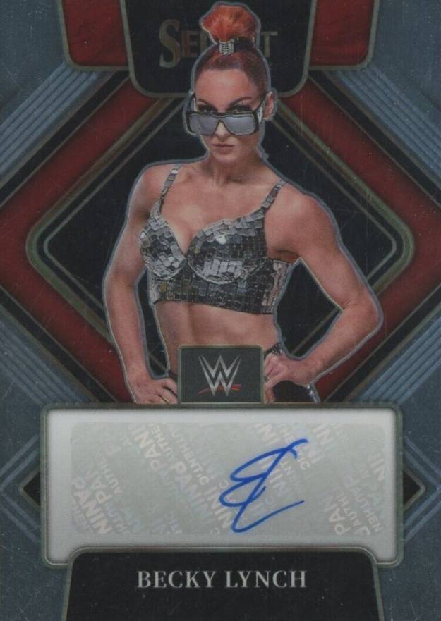 2022 Panini Select WWE Signatures Becky Lynch #SGBLY Other Sports Card