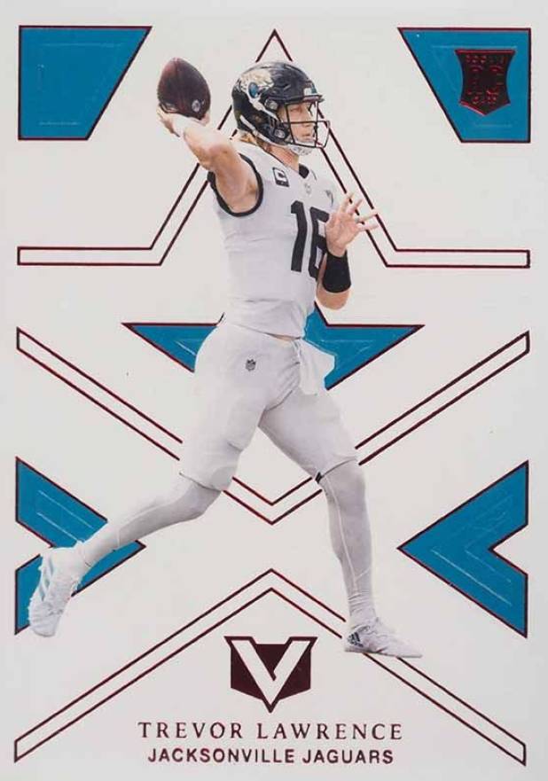 2021 Panini Chronicles Vertex Trevor Lawrence #V1 Football Card